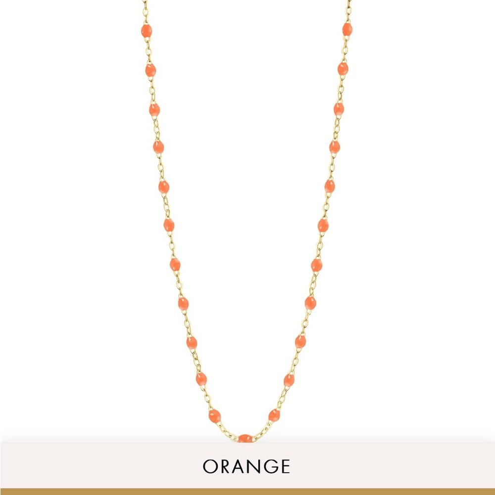 Gigi Clozeau necklace - orange